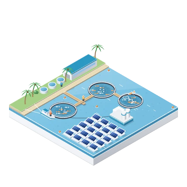 Aquaculture: the platform's model of the aqua module