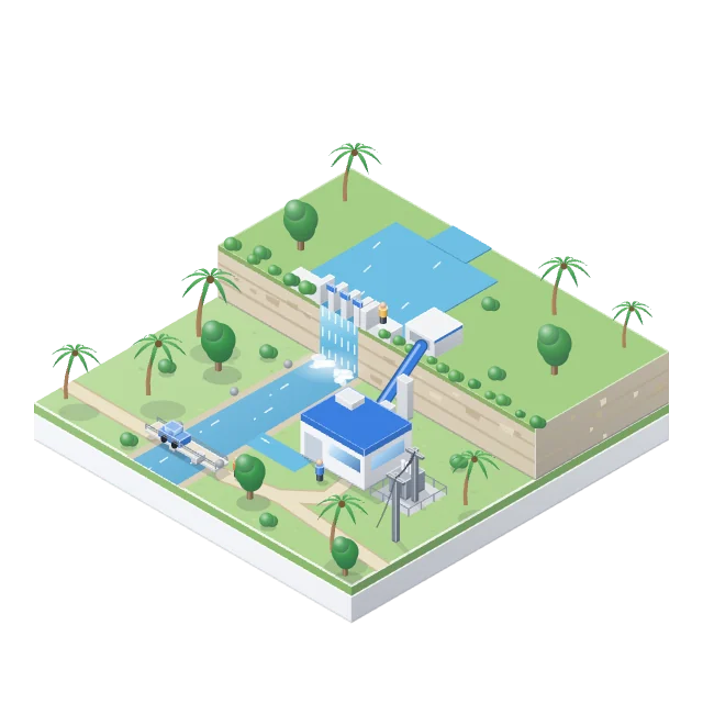 Hydro diorama